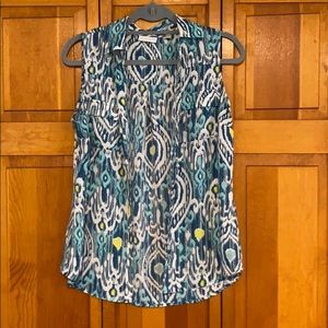 New York and Company Patterned tank top